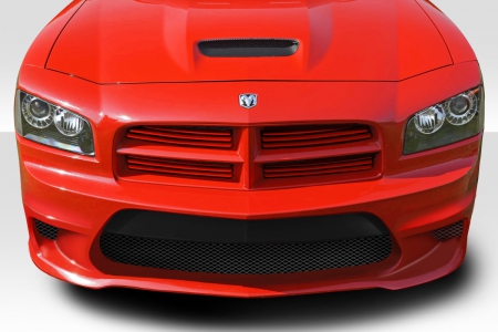 Duraflex 2006-2010 Dodge Charger Hellcat Look Front Bumper – 1 Piece