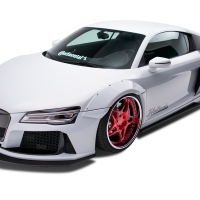 Duraflex 2008-2015 Audi R8 T42 AF Signature Series Wide Body Kit ( GFK ) – 14 Piece