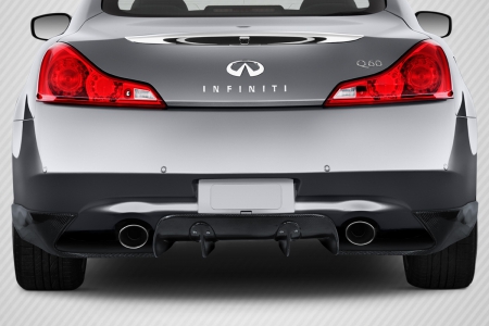 Duraflex 2008-2015 Infiniti G Coupe G37 Q60 Carbon Creations LBW Rear Diffuser – 3 Piece