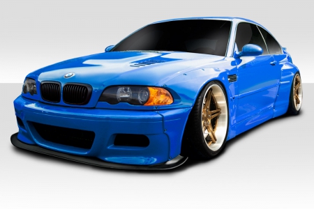 Duraflex 2001-2006 BMW M3 E46 Circuit Wide Body Kit – 8 Piece