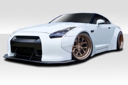 Duraflex 2009-2016 Nissan GT-R R35 LBW Wide Body Kit – 8 Piece