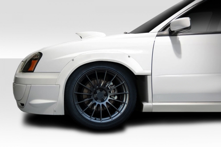 Duraflex 2004-2005 Subaru Impreza WRX ABH Front Fender Flares – 2 Piece