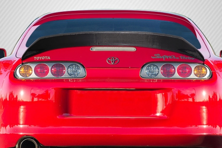 Duraflex 1993-1998 Toyota Supra Carbon Creations Raymer Trunk Wing – 1 Piece