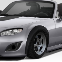 Duraflex 2006-2015 Mazda Miata Super20 Look Front Fender Flares – 2 Piece