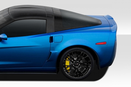 Duraflex 2005-2013 Chevrolet Corvette C6 ZR1 Look Rear Fenders – 2 Piece