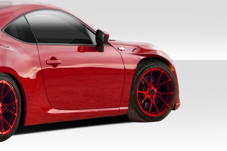 Duraflex 2013-2020 Scion FR-S Toyota 86 Subaru BRZ Velocity + 20mm Front Fenders – 2 Piece