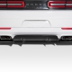 Duraflex 2015-2020 Dodge Challenger Carbon Creations Circuit Rear Diffuser – 3 Piece