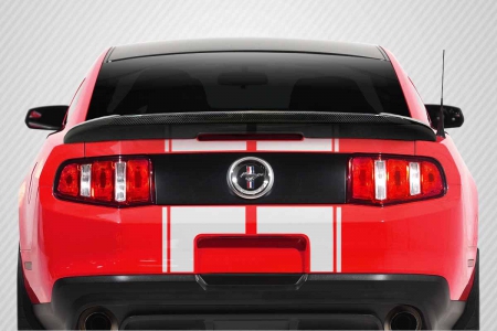 Duraflex 2010-2014 Ford Mustang Carbon Creations DriTech GT500 Look Wing Spoiler – 1 Piece