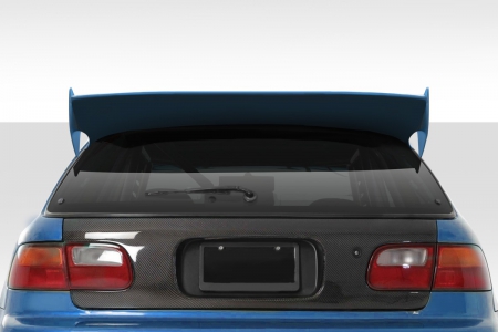 Duraflex 1992-1995 Honda Civic HB RBS Wing Spoiler – 3 piece