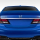 Duraflex 2006-2015 Honda Civic 4DR Sedan Carbon Creations Type R Look Rear Wing Spoiler – 1 Piece