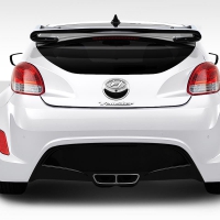 Duraflex 2012-2017 Hyundai Veloster Sequential Wing Spoiler – 3 Piece ( will not fit turbo models )