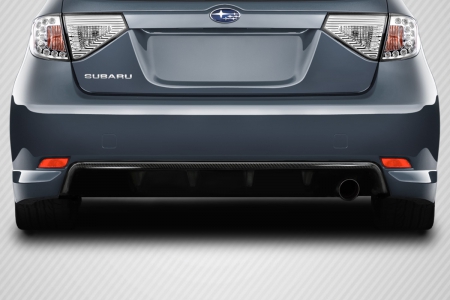 Duraflex 2008-2010 Subaru Impreza WRX HB Carbon Creations DriTech Backstop Rear Diffuser – 1 Piece