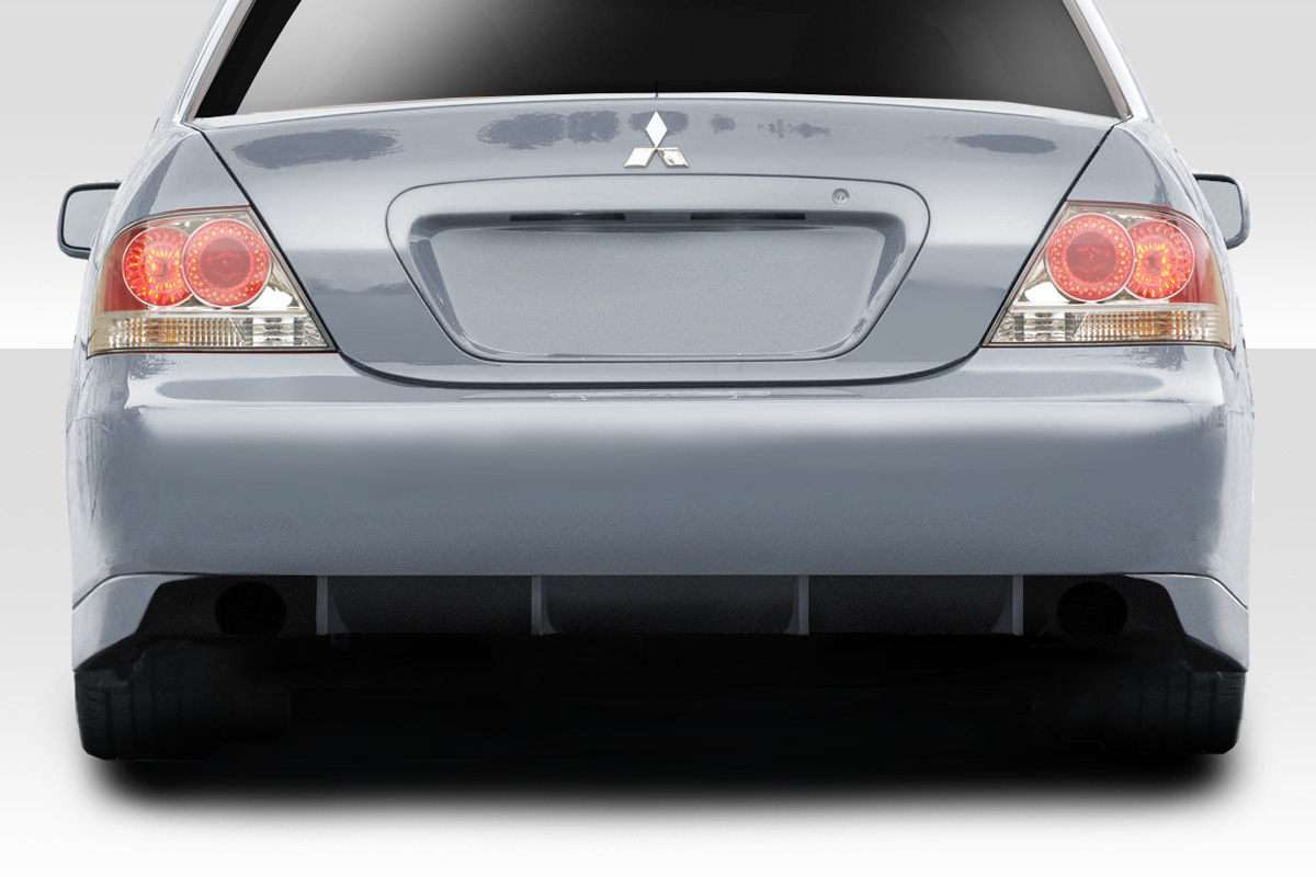 Duraflex 2004-2007 Mitsubishi Lancer Trackstar Rear Bumper - 1 Piece