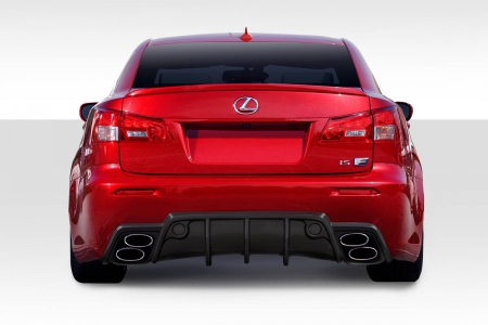 Duraflex 2008-2014 Lexus IS-F W-1 Rear Bumper – 1 Piece