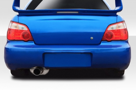 Duraflex 2004-2007 Subaru Impreza WRX STI 4DR WRC Look Rear Bumper Cover – 1 Piece