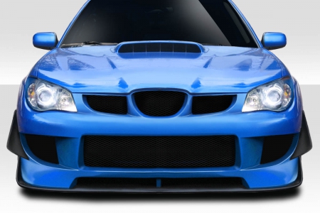 Duraflex 2006-2007 Subaru Impreza WRX STI 4DR M-1 Sport Front Bumper Cover – 4 Piece ( Includes Canards)