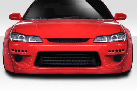 Duraflex 1999-2002 Nissan Silvia S15 TKO RBS Wide Body Front Bumper Cover – 1 Piece