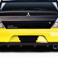 Duraflex 2003-2006 Mitsubishi Lancer Evolution 8 9 VTX Rear Bumper Cover – 1 Piece