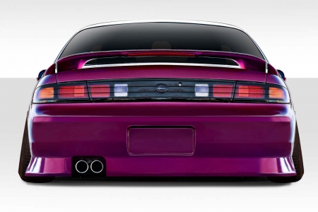 Duraflex 1995-1998 Nissan 240SX S14 B-Sport Wide Body Rear Bumper Cover – 1 Piece