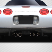 Duraflex 1997-2004 Chevrolet Corvette Carbon Creations ZR2 Rear Diffuser – 1 Piece