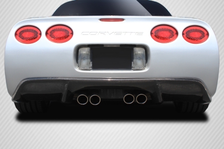 Duraflex 1997-2004 Chevrolet Corvette Carbon Creations ZR2 Rear Diffuser – 1 Piece