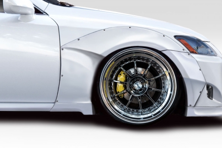 Duraflex 2006-2010 Lexus IS Series IS250 IS350 MSR 30mm Front Fender Flares – 4 Piece