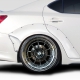 Duraflex 2006-2010 Lexus IS Series IS250 IS350 MSR 30mm Front Fender Flares – 4 Piece