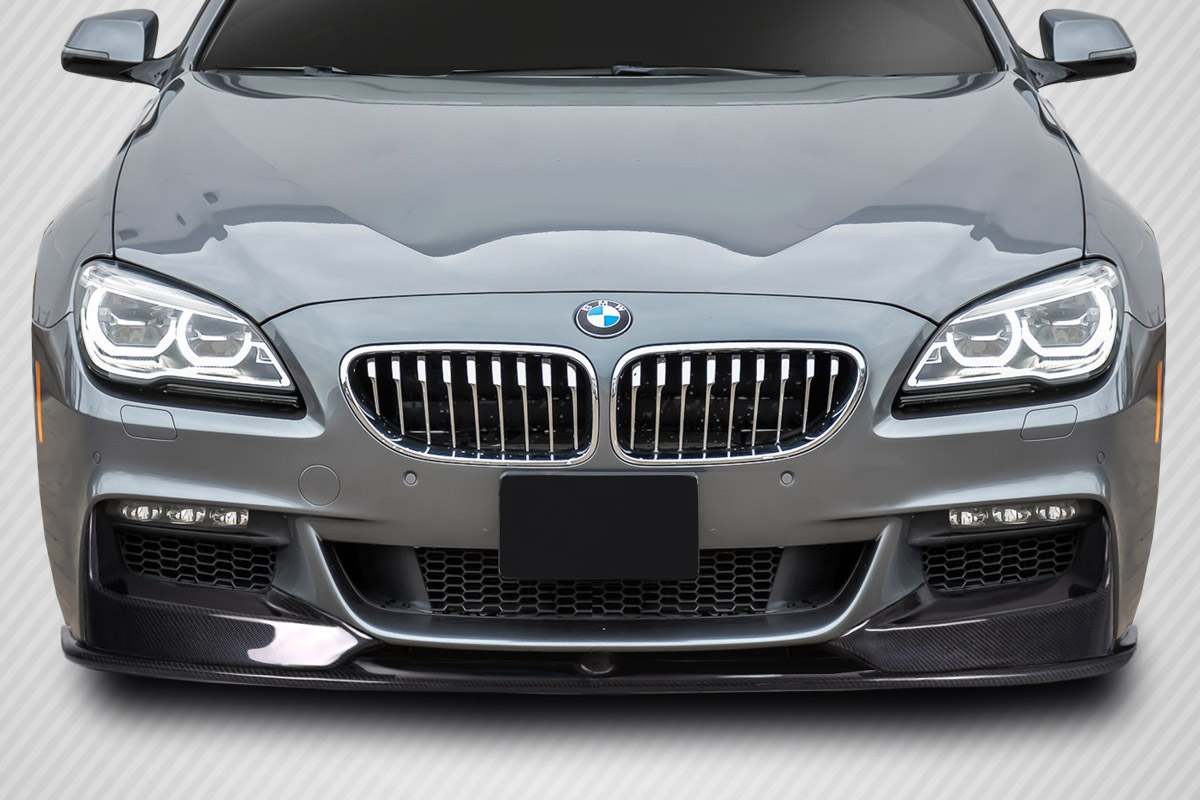 Duraflex 2012-2019 BMW M6 F06 F12 F13 Carbon AF-1 Front Add On Lip Under Spoiler ( CFP ) – 1 Piece