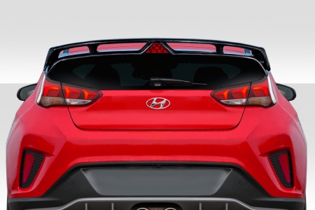 Duraflex 2019-2020 Hyundai Veloster Carbon Creations N Look Rear Wing Spoiler – 1 Piece