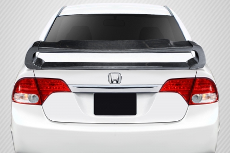 Duraflex 2006-2011 Honda Civic 4DR Carbon Creations Type M Wing Spoiler – 4 Piece