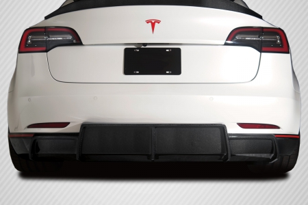 Duraflex 2018-2020 Tesla Model 3 Carbon Creations GT Concept Rear Diffuser – 1 Piece