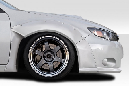 Duraflex 2008-2011 Subaru Impreza 2008-2010 Impreza WRX 4DR 5DR MSR Front Fender Flares – 4 Piece