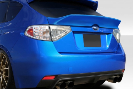 Duraflex 2008-2011 Subaru Impreza HB 2008-2014 WRX STI HB MSR Rear Middle Wing Spoiler – 1 Piece