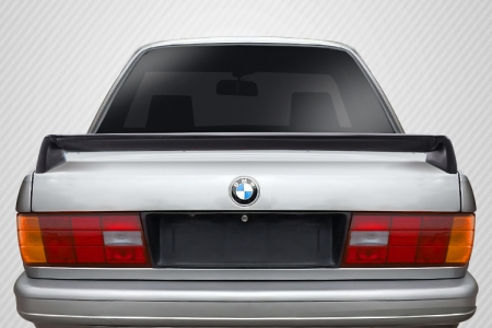 Duraflex 1984-1991 BMW 3 Series E30 Carbon Creations Evo Look Trunk Spoiler – 2 Piece