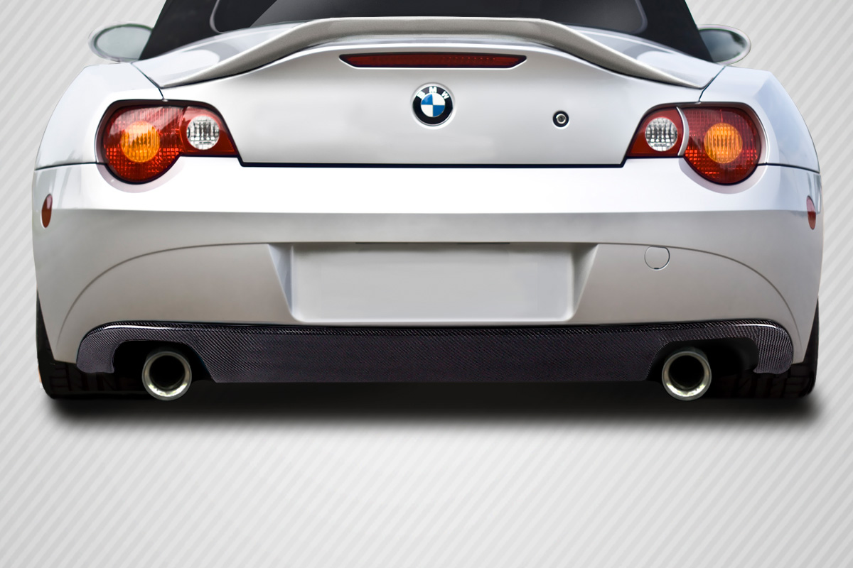 Duraflex 2003 2008 Bmw Z4 Carbon Creations Aero Look Rear Diffuser 1