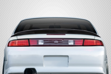 Duraflex 1995-1998 Nissan 240SX S14 Carbon Creations Supercool Wing Trunk Lid Spoiler – 1 Piece