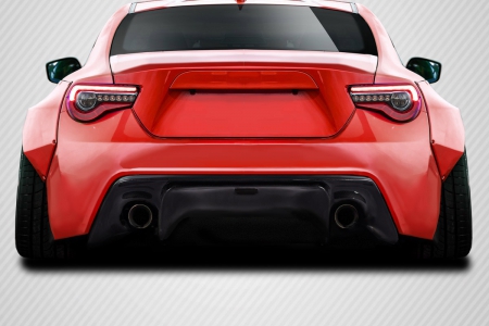 Duraflex 2013-2020 Scion FR-S Toyota 86 Subaru BRZ Carbon Creations GT500 V3 Rear Diffuser – 1 Piece