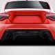 Duraflex 2013-2020 Scion FR-S Toyota 86 Subaru BRZ GT500 V3 Rear Bumper Canards – 6 Piece