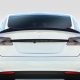 Duraflex 2016-2020 Tesla Model X Carbon Creations High Kick Rear Wing Spoiler – 1 Piece