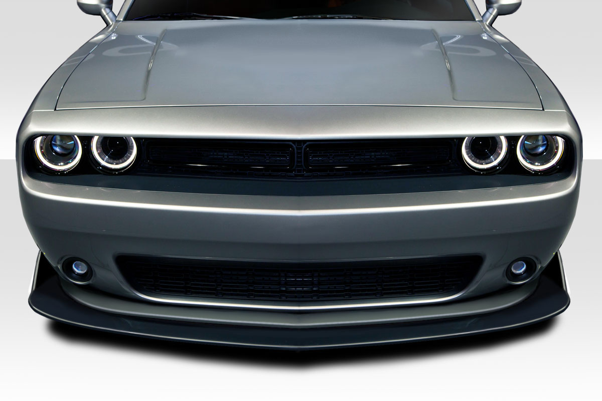 Duraflex 2008-2020 Dodge Challenger Carbon Creations Hellcat Look Front Lip – 1 Piece