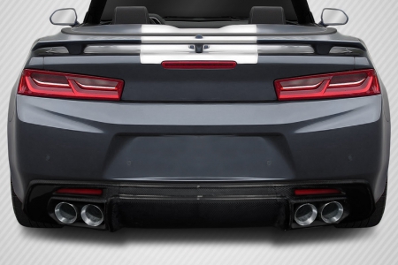 Duraflex 2016-2020 Chevrolet Camaro Carbon Creations GMX Rear Diffuser – 1 Piece ( Quad exhaust )