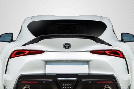 Duraflex 2019-2020 Toyota Supra Carbon Creations TD3000 Rear Wing Spoiler – 1 Piece