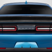 Duraflex 2008-2020 Dodge Challenger Carbon Creations Iconic Rear Wing Trunk Lid Spoiler – 1 Piece
