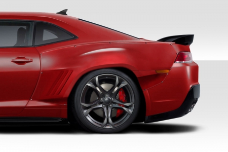 Duraflex 2010-2015 Chevrolet Camaro RBS Wide Body Rear Fender Flares – 4 Piece