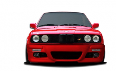 Duraflex 1984-1991 BMW 3 Series E30 2DR 4DR M3 Look (E46 Look) Front Bumper Cover – 1 Piece