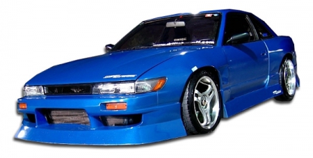 Duraflex 1989-1994 Nissan Silvia S13 Type U Front Bumper Cover – 1 Piece