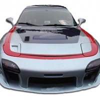 Duraflex 1993-1997 Mazda RX-7 GT Concept Front Bumper Cover – 1 Piece