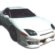 Duraflex 1994-1998 Mitsubishi 3000GT Vader Body Kit – 4 Piece