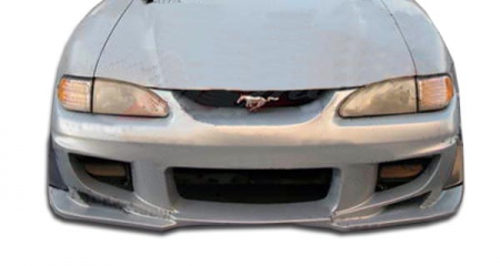 Duraflex 1994-1998 Ford Mustang Bomber Front Bumper Cover – 1 Piece