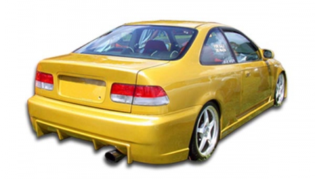 Duraflex 1996-2000 Honda Civic 2dr / 4DR Buddy Rear Bumper Cover – 1 Piece